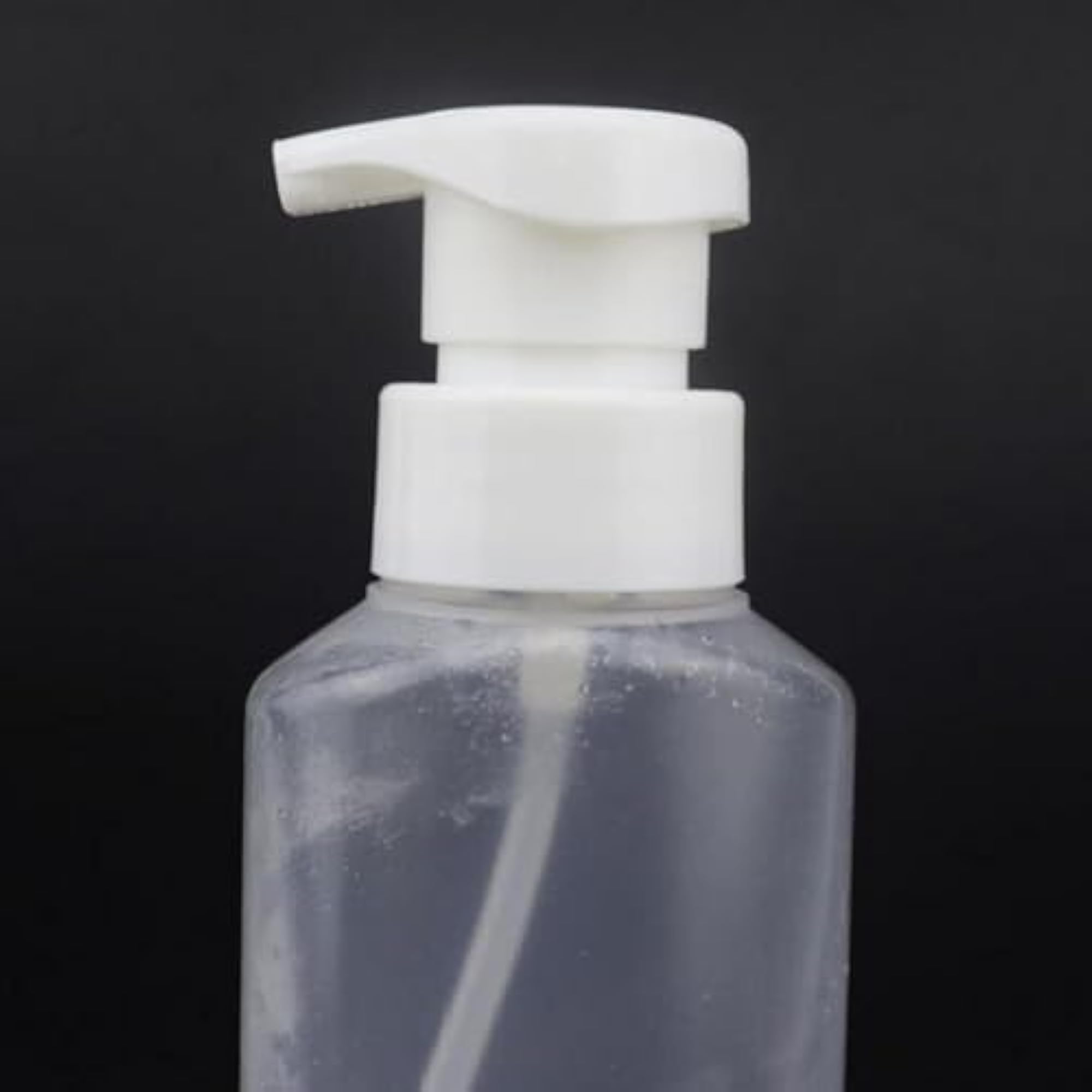 2x Clear Empty 150ml Soap Shampoo Dispenser Bottles